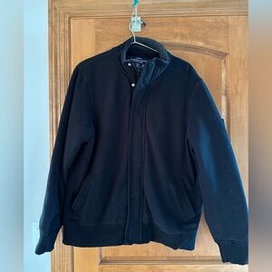 American Eagle Outfitters Men’s Black Sherpa Lined Warm Coat Size XXL
